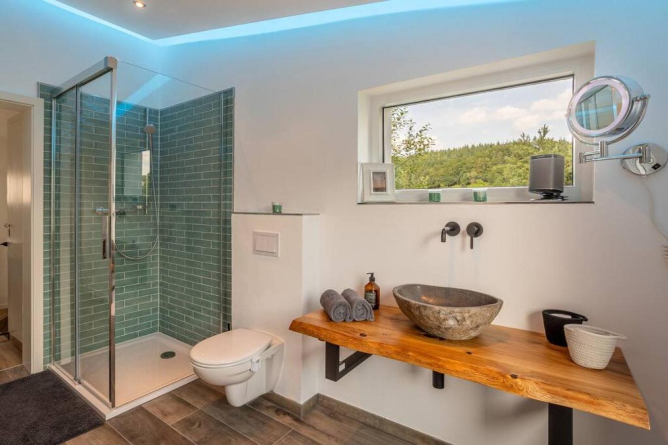 Adenauer Zwoelf - Das 5 Sterne Ferienhaus Mit Sauna Und Garten Am Eifelsteig Kerpen  Eksteriør billede